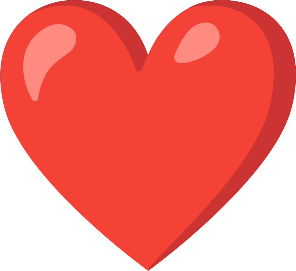 red heart" Emoji - Download for – Iconduck