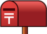 red postbox emoji