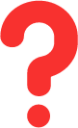 red question mark emoji