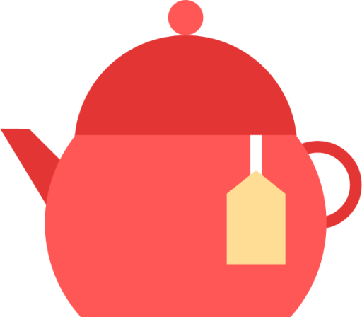 red tea kettle icon