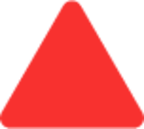 red triangle emoji