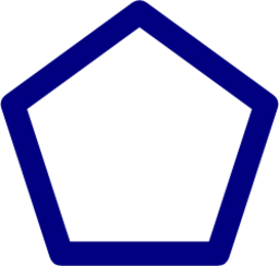 regular shape outline icon