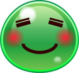 relaxed (slime) emoji