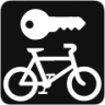 rental bicycle icon