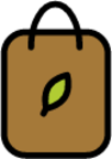 reusable bag emoji