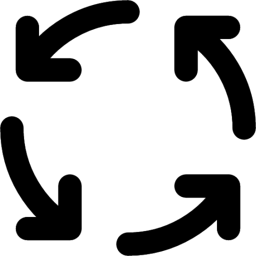 reverse rotation icon