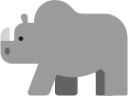 rhinoceros emoji