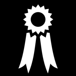 ribbon medal icon
