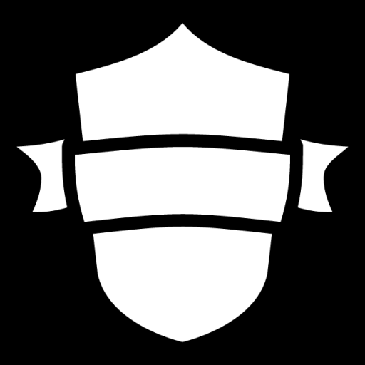 ribbon shield icon