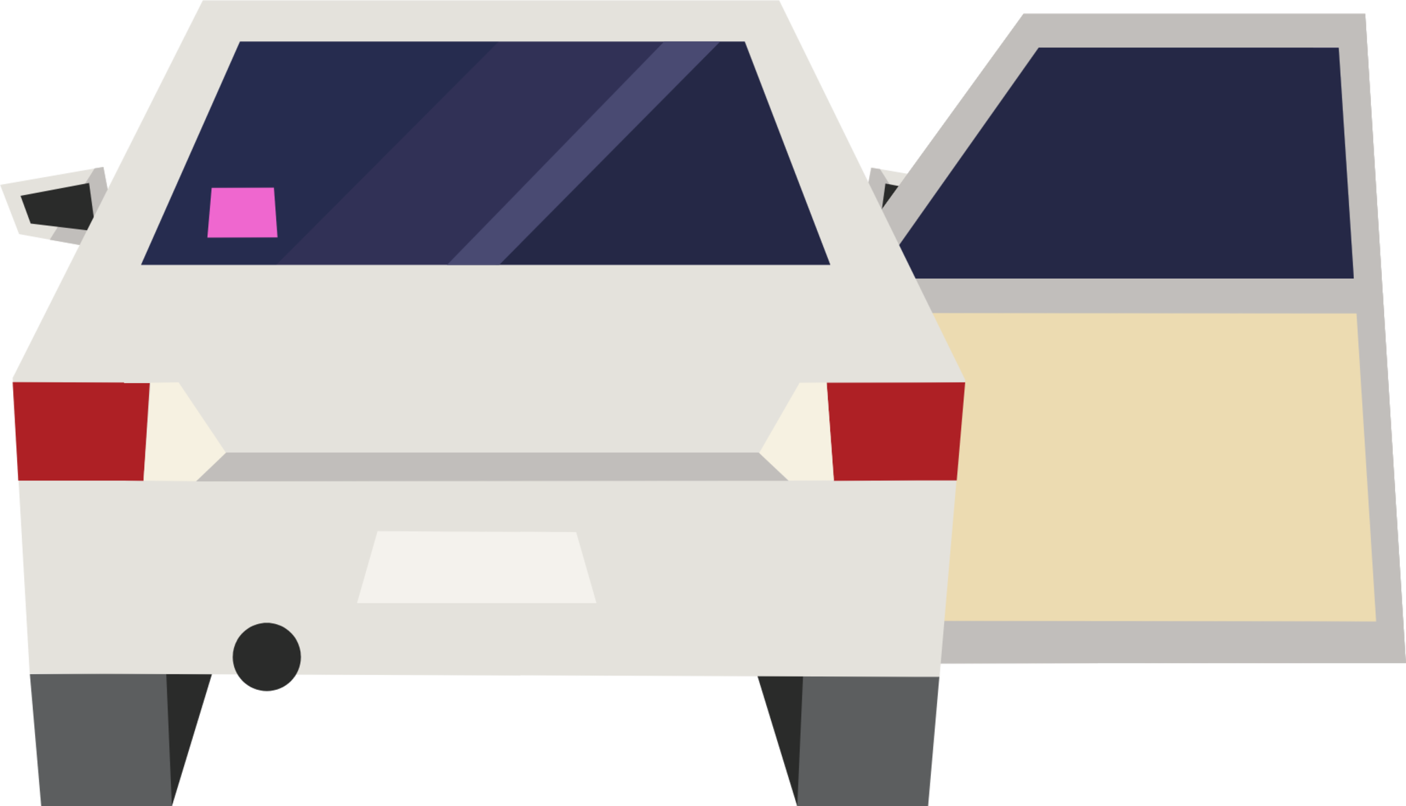rideshare outbound door right illustration