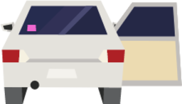 rideshare outbound door right illustration