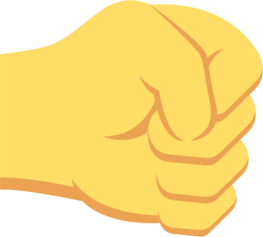 right-facing fist emoji