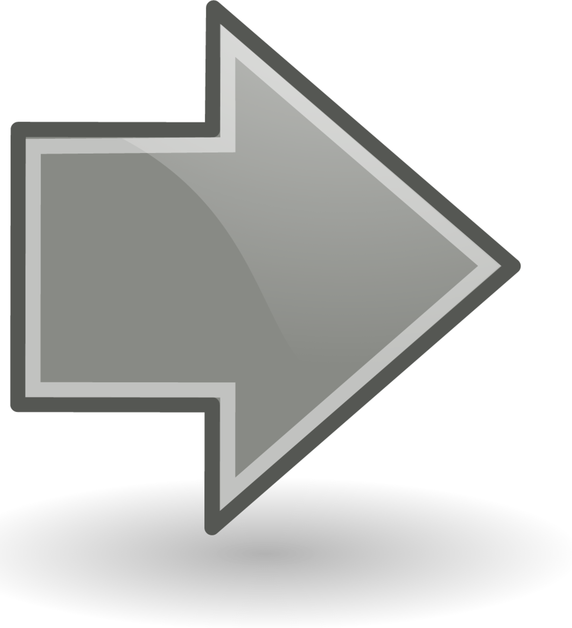 right grey icon