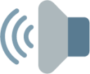 right speaker with three sound waves emoji