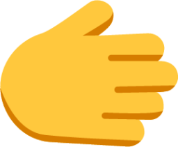 rightwards hand default emoji