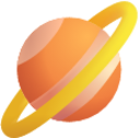 ringed planet emoji