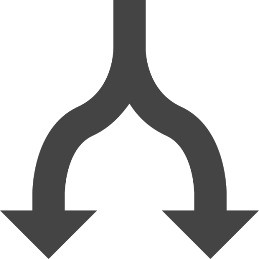 road split icon
