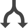 road split icon