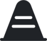 roadblock (rounded filled) icon