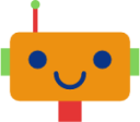 robot happy icon