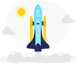 Rocket Launch illustration