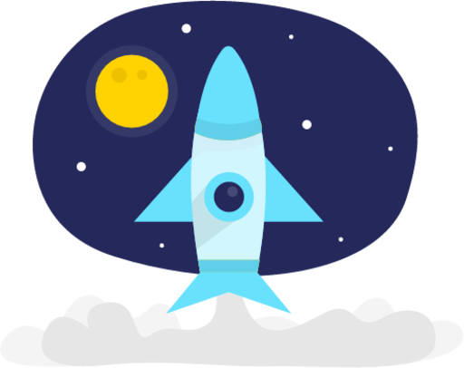 Rocket Launch illustration