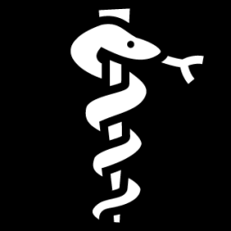 rod of asclepius icon