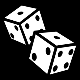rolling dices icon