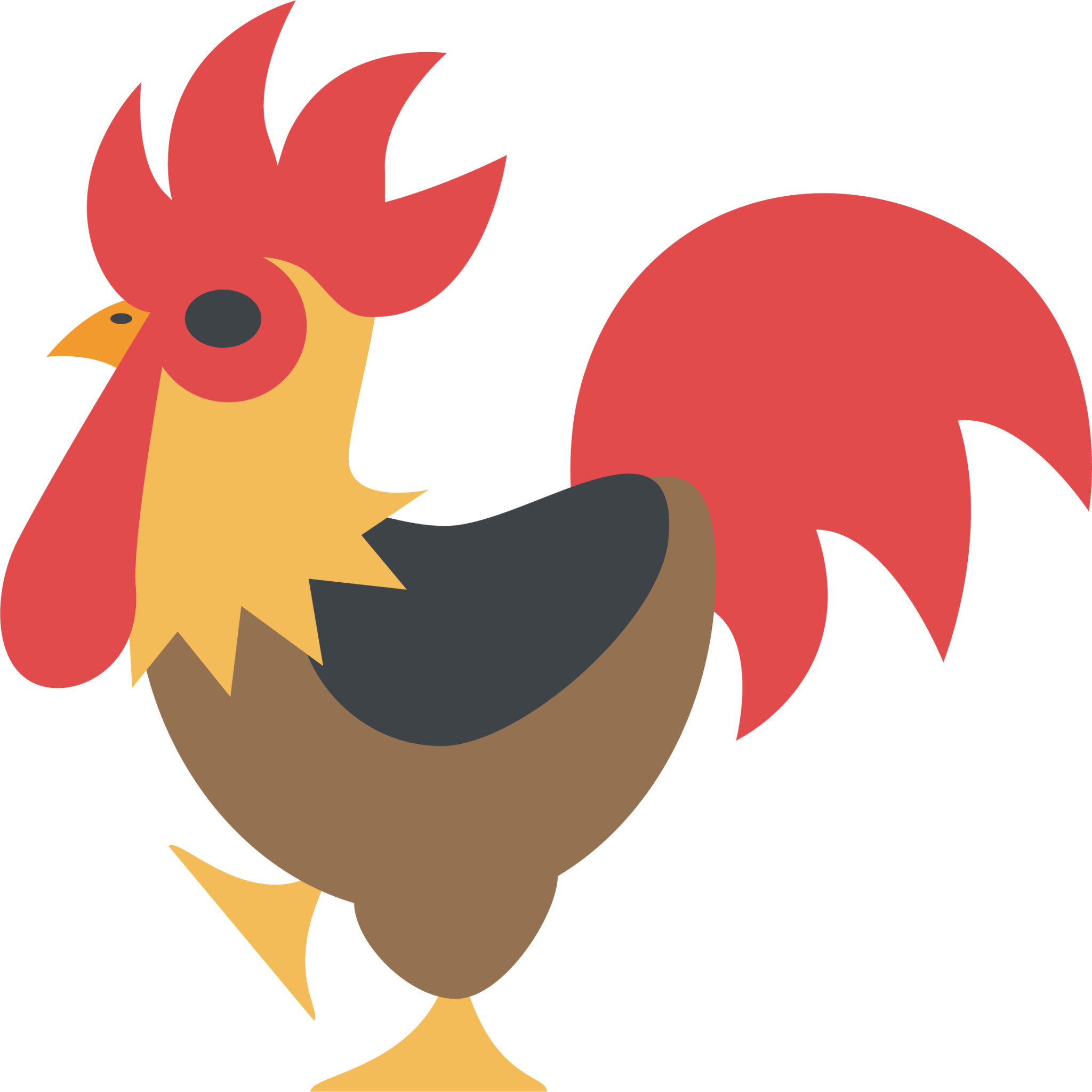 rooster Emoji - Download for free – Iconduck