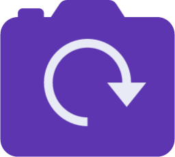 rotate camera icon
