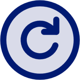 rotate circle right icon
