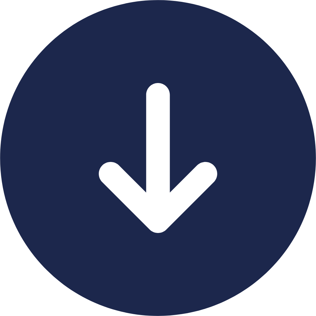Round Arrow Down icon