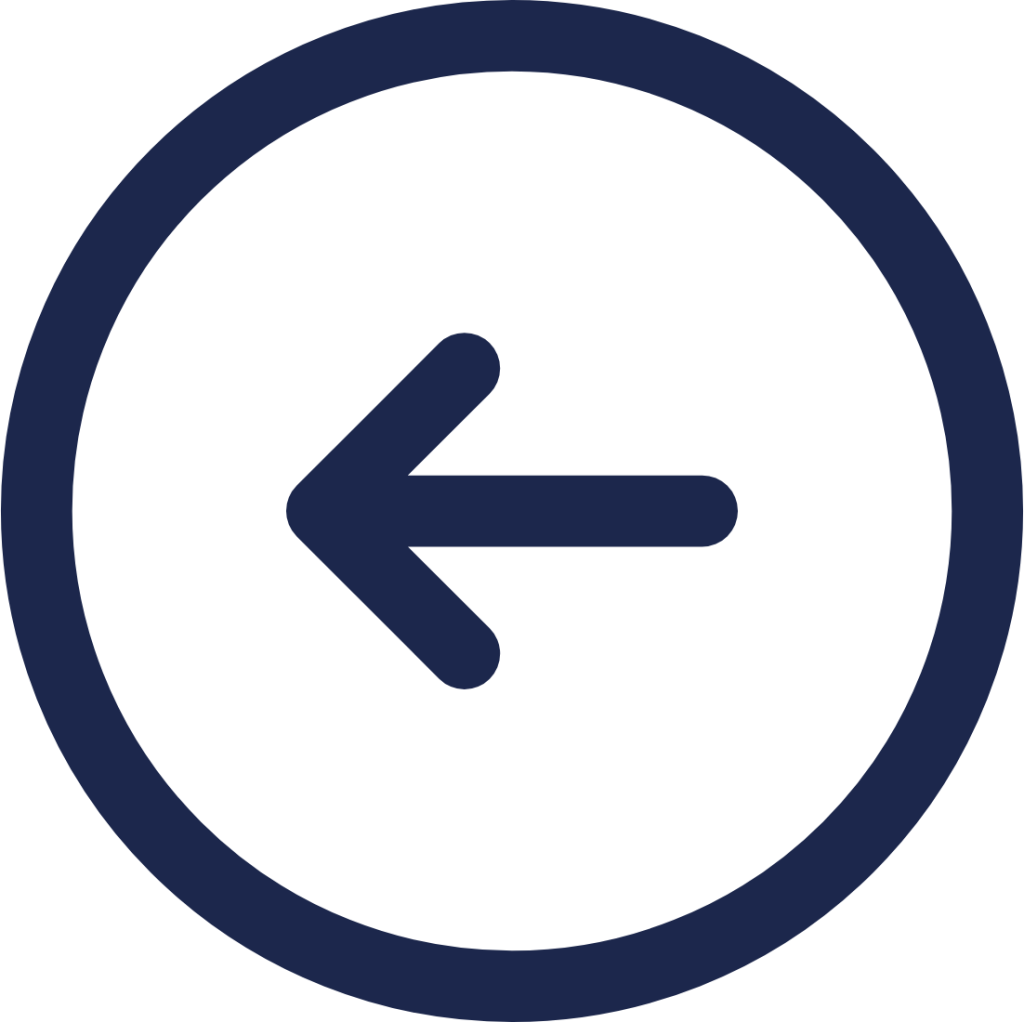 Round Arrow Left icon
