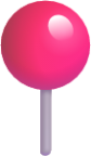 round pushpin emoji