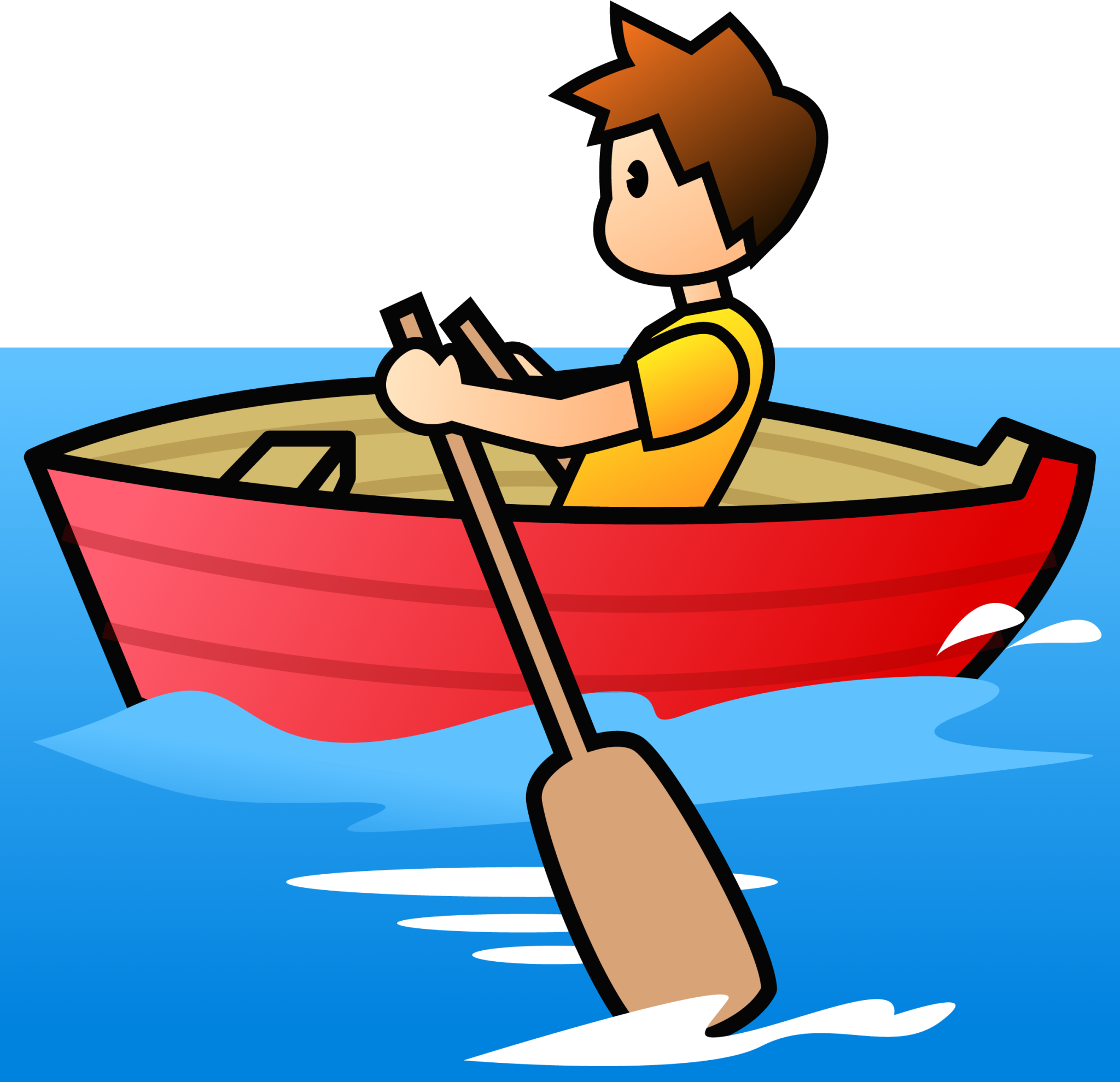 rowboat (plain) emoji