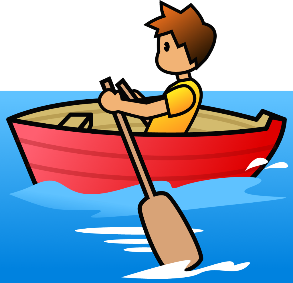 rowboat (yellow) emoji