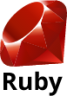 ruby original wordmark icon