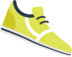 running shoe emoji