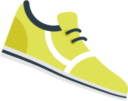 running shoe emoji