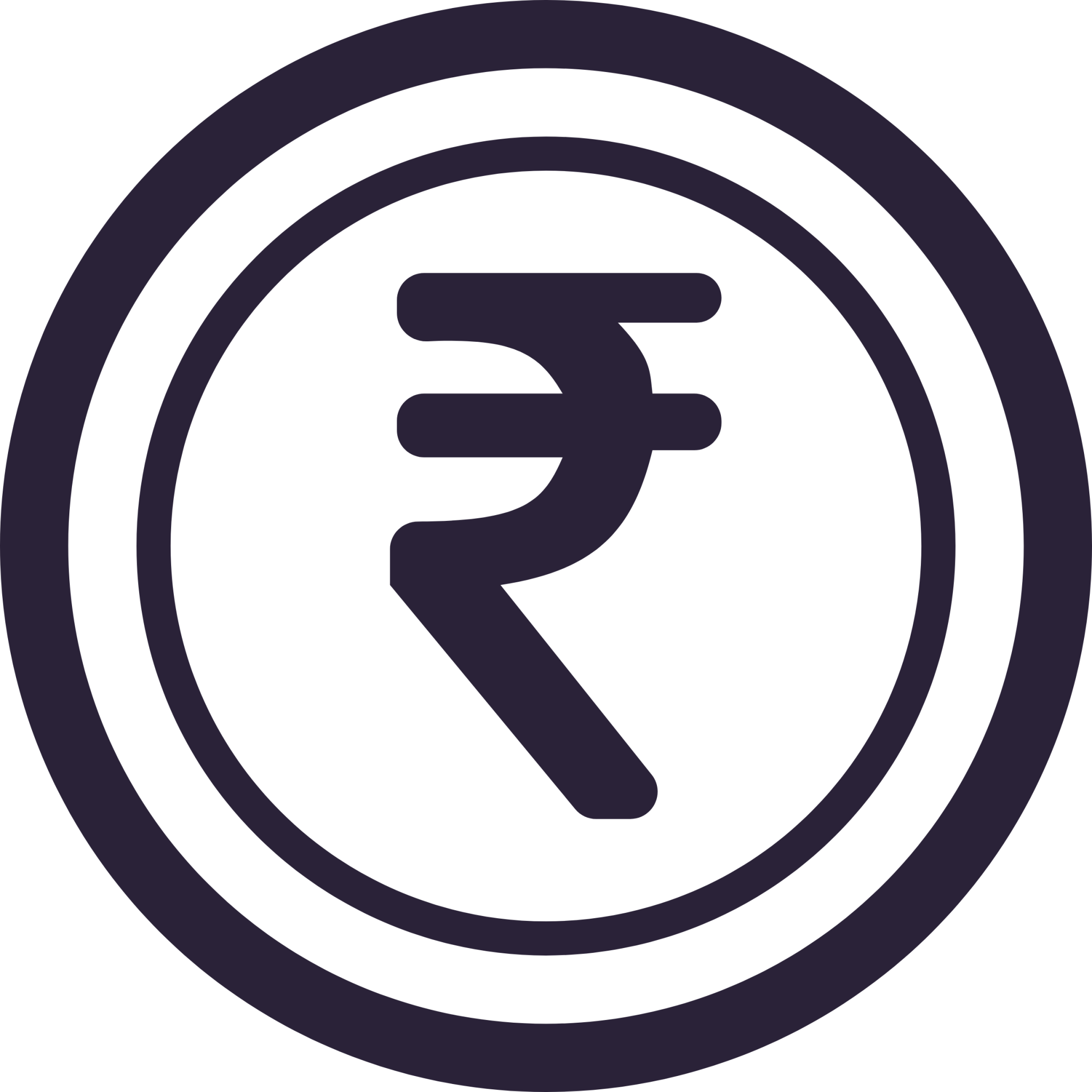 rupee coin icon