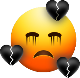 Sad Break Up Face emoji