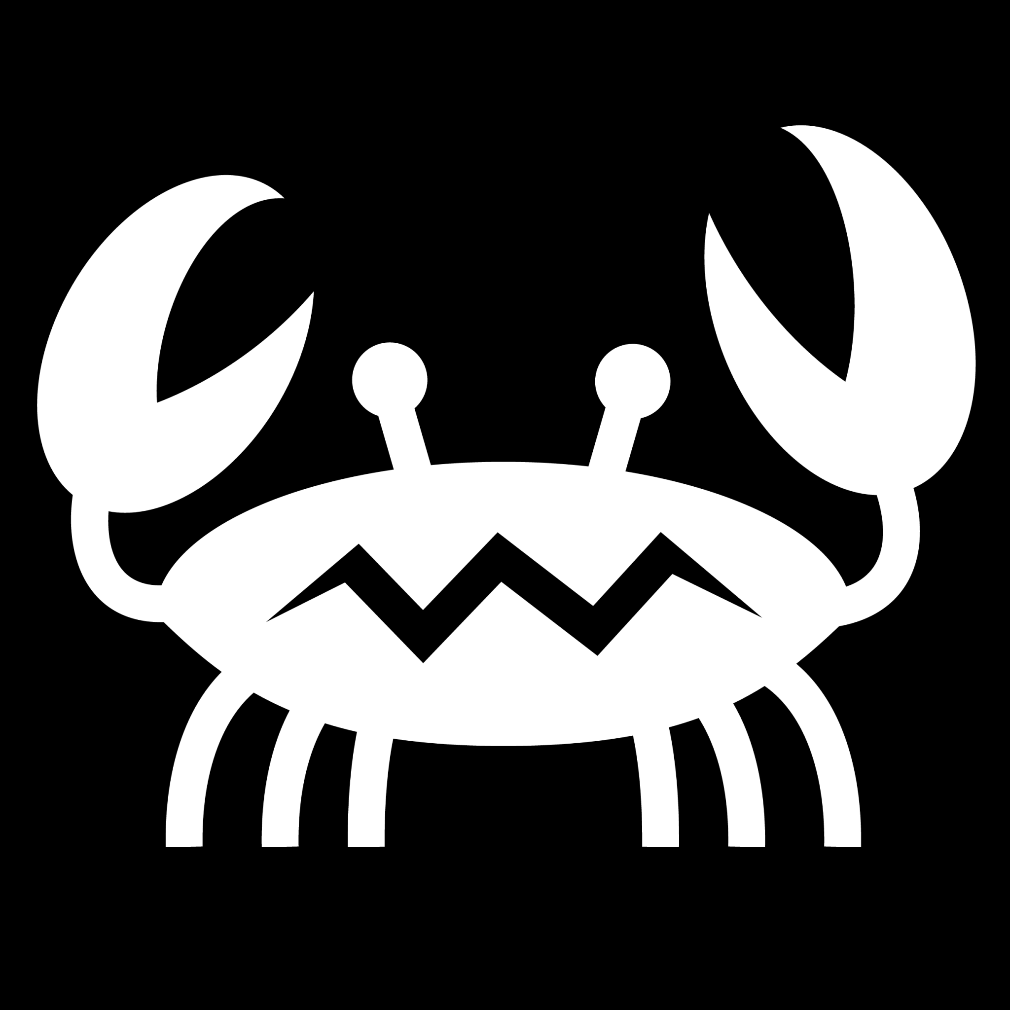 sad crab icon