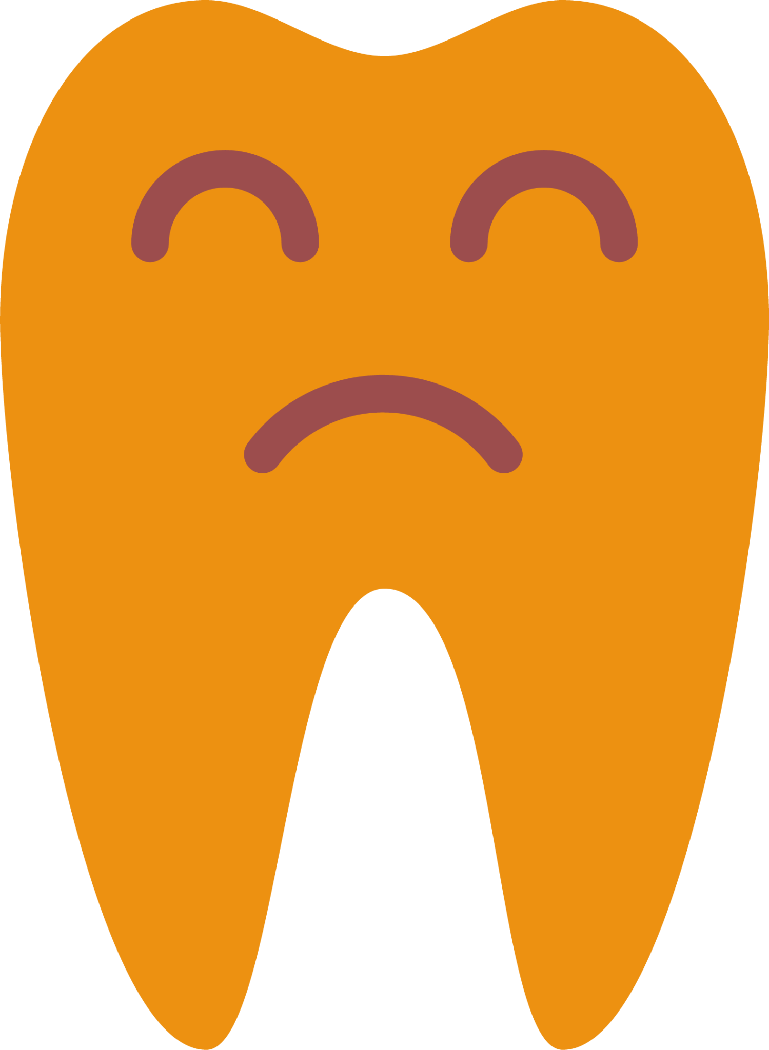 sad teeth icon
