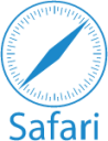safari line wordmark icon