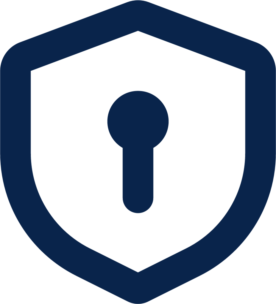 safe lock line system icon