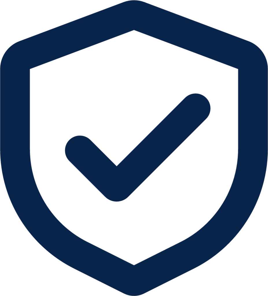 safety certificate line system icon