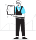 Salesman illustration