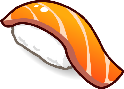 (salmon) sushi emoji