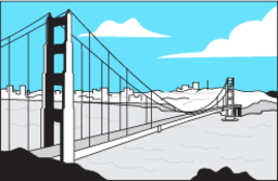 San Fransisco illustration