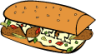 sandwich sub icon